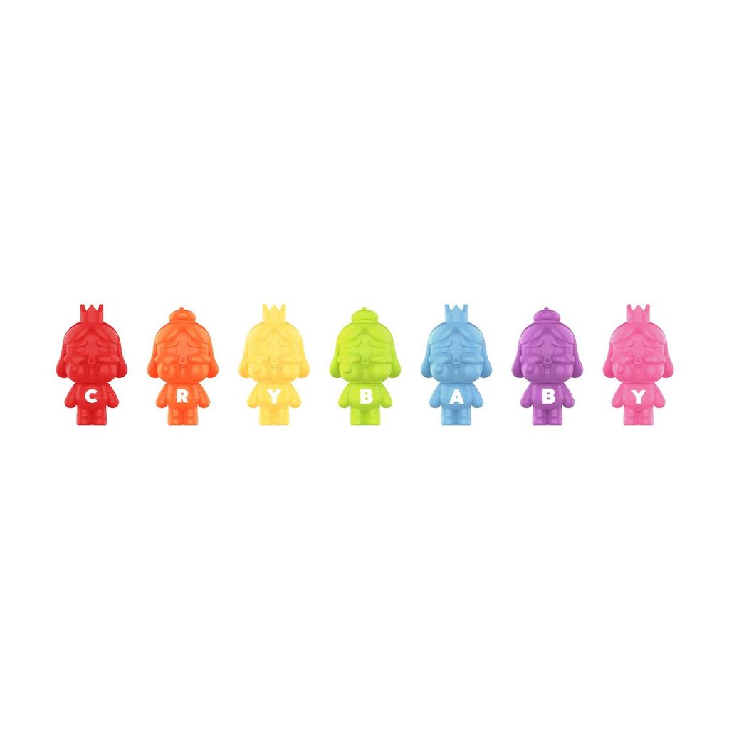 POP MART POP BEAN CRYBABY Mini Figure Rainbow Set
