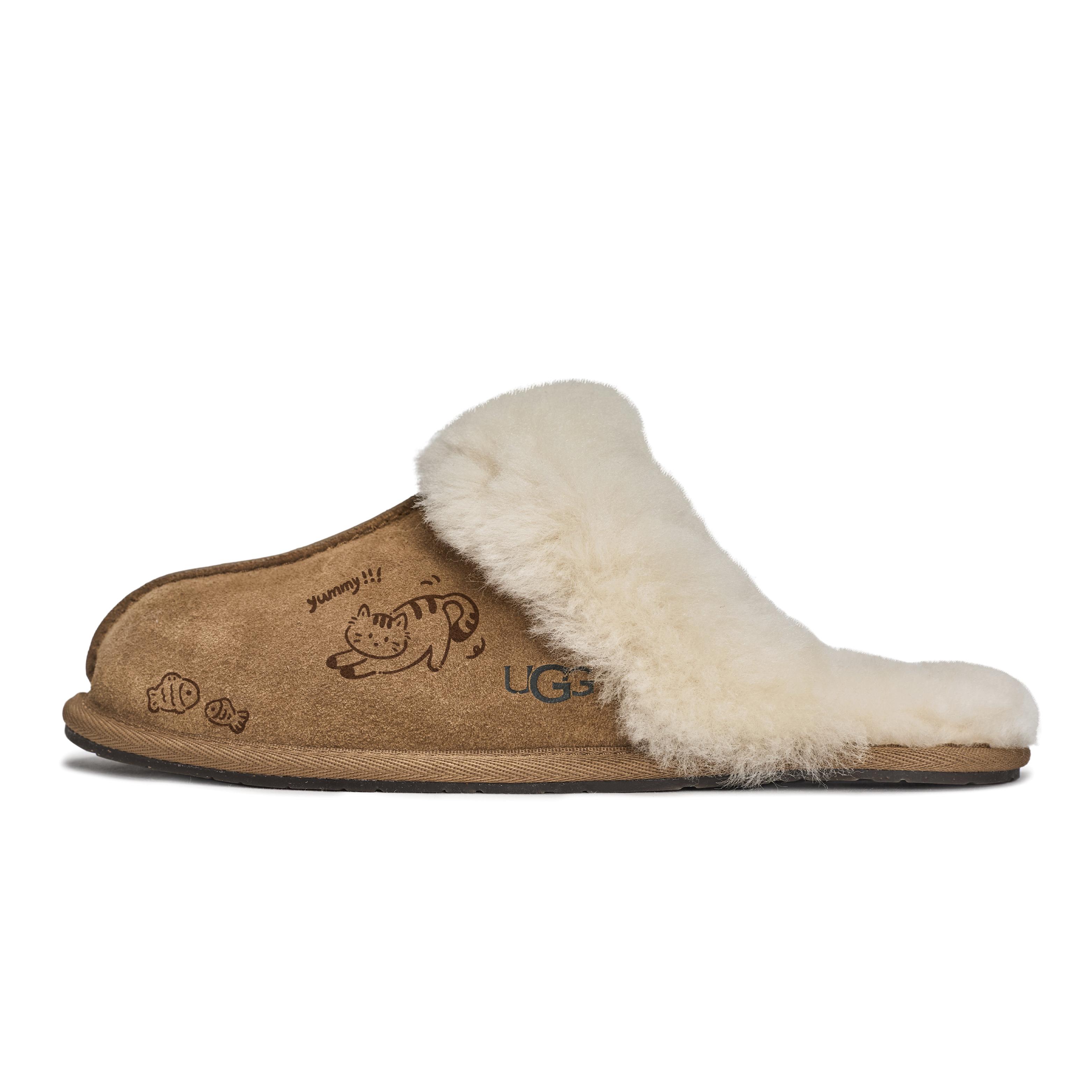 UGG Closed Toe Slippers Women s 1106872-CHE(Team1492-) 38