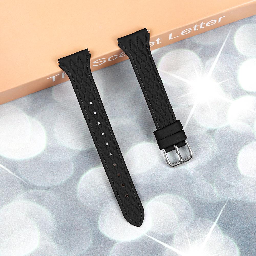 For Huawei Watch 2/GT 2 42mm/GT 3 42mm Replacement Band Top-Layer Cow Leather Watch Strap