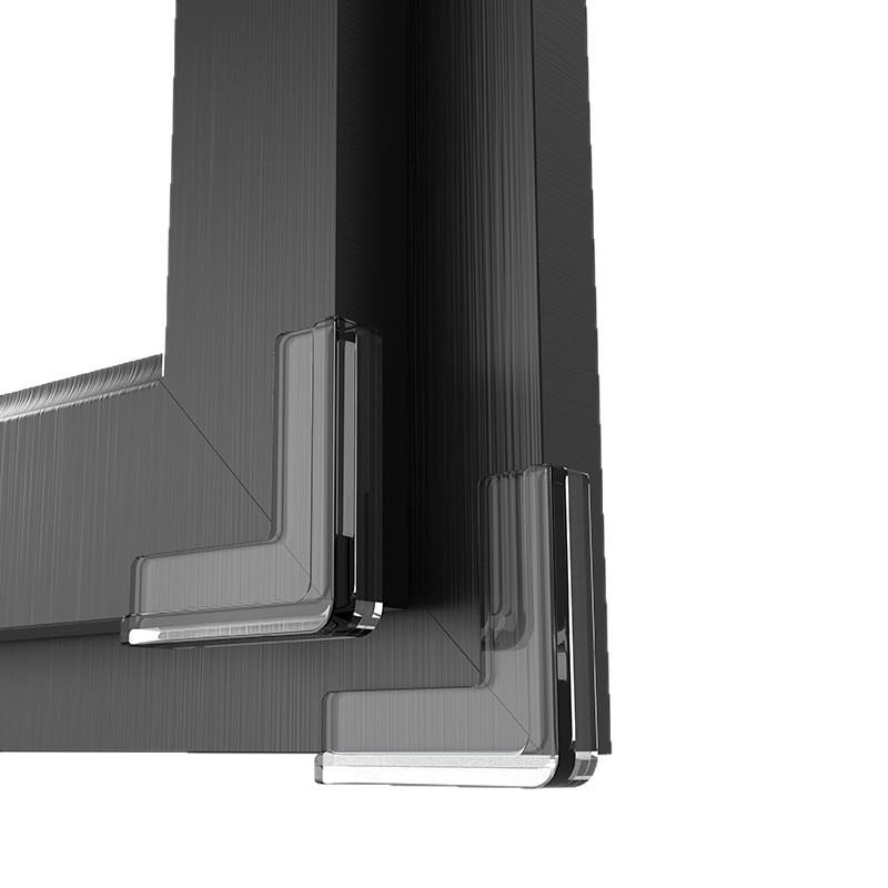 Aluminum Window Anti-Collision Corner Protector - Silicone Safety Sleeve for Inward Opening Windows