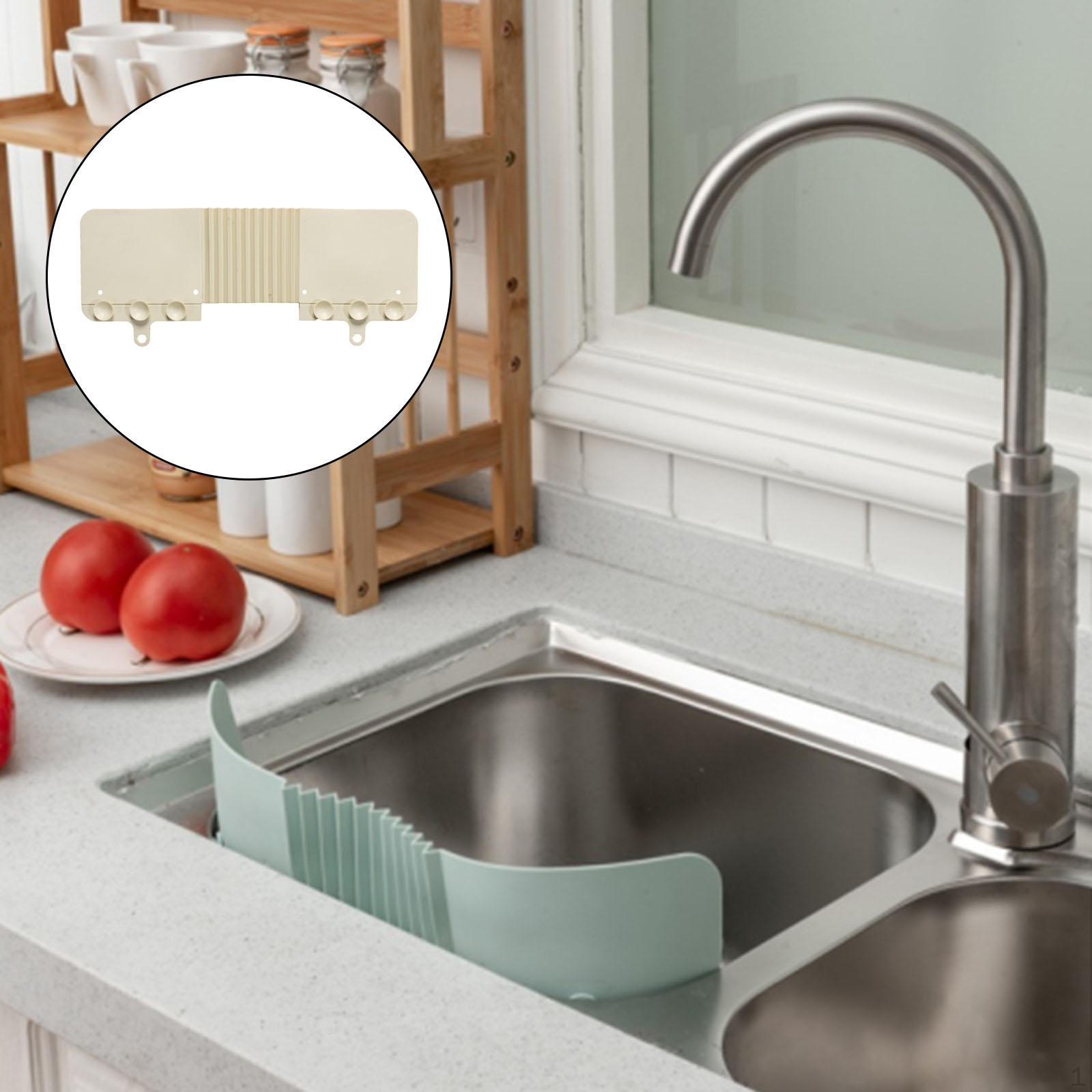 Silicone Suction Dish Washing Baffle Sink for Gadgets