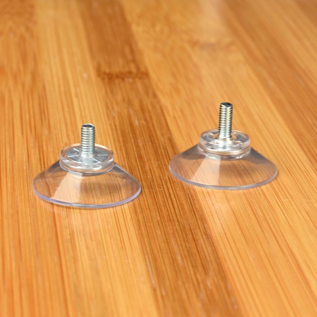 Waterproof PVC Suction Cup Hook with M4 Screw & M5 Nut