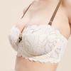 French Lace Seamless Bra Large Breasts Make You Look Smaller Ultra-thin Small Breasts Push-up Anti-sagging Nude Bra