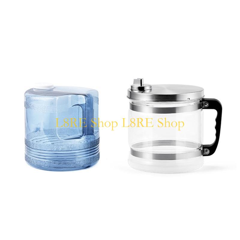 L8RE Leak proof Water Bottle with Ergonomic Handle 1 Gallon Distiller Container Tool