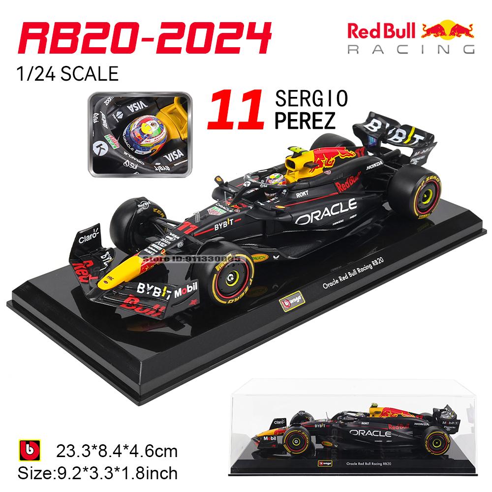 ABAJ1 Bburago 1:24 F1 serie various style 2022~2025 Ferrari SF23 16#Leclerc 55#Sainz Simulation Alloy Car Model Crafts Decoration