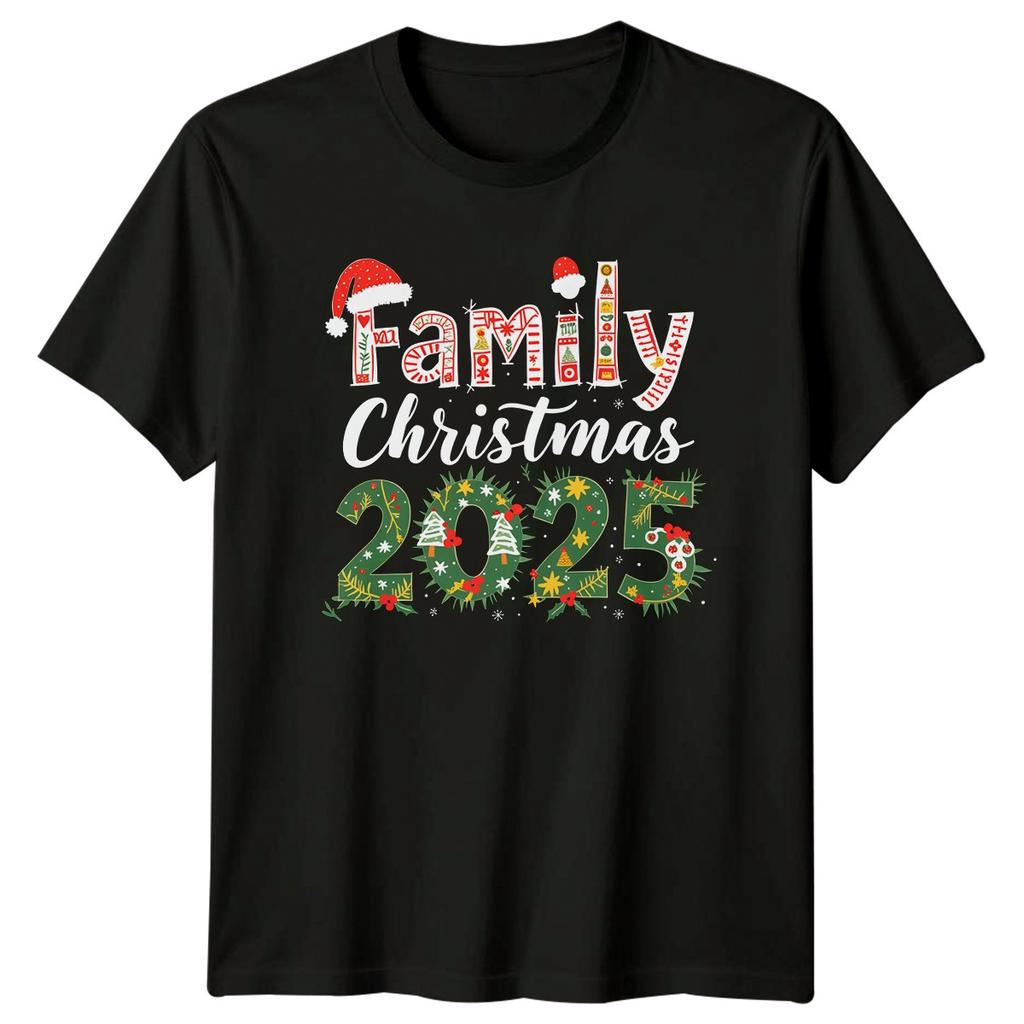 Family Christmas 2025 Holidays Christmas Unisex Unisex Graphic TShirt