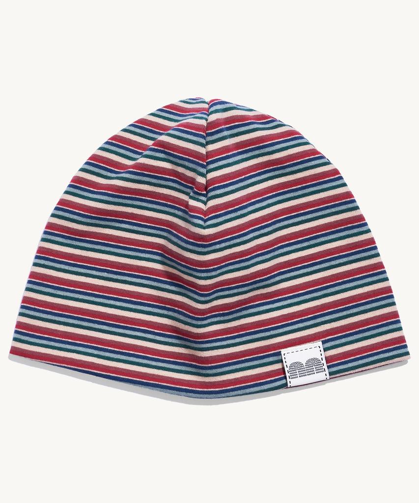 NOT NEW Nn Label Stripe Beanie Red