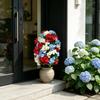 Künstliche Hortensienstiele 225cm Kunstblumen für Haus Garten Dekoration