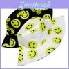 Fishing Smiley Face Bucket Hat Cotton Waterproof Sun Protection For Summer Outdoor Activities