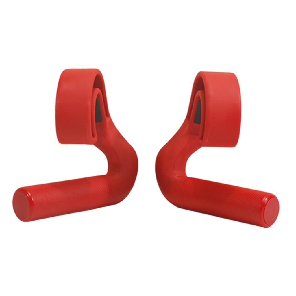 2 Pieces Cable Machine Handle Grip Attachment Angled Resistance Band Handles Pull up
