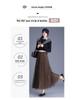 Elegant High Waist Pleated Silk Mesh Skirt – Double-Sided Versatile Fashion Skirt for Women