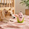 Soft Particle Plush Dog Toy Corn Toy, Squeaky Chew Crinkle Stuffed Daily Interactive Training Toys Puppy Teething for Small to Medium Dogs Pet