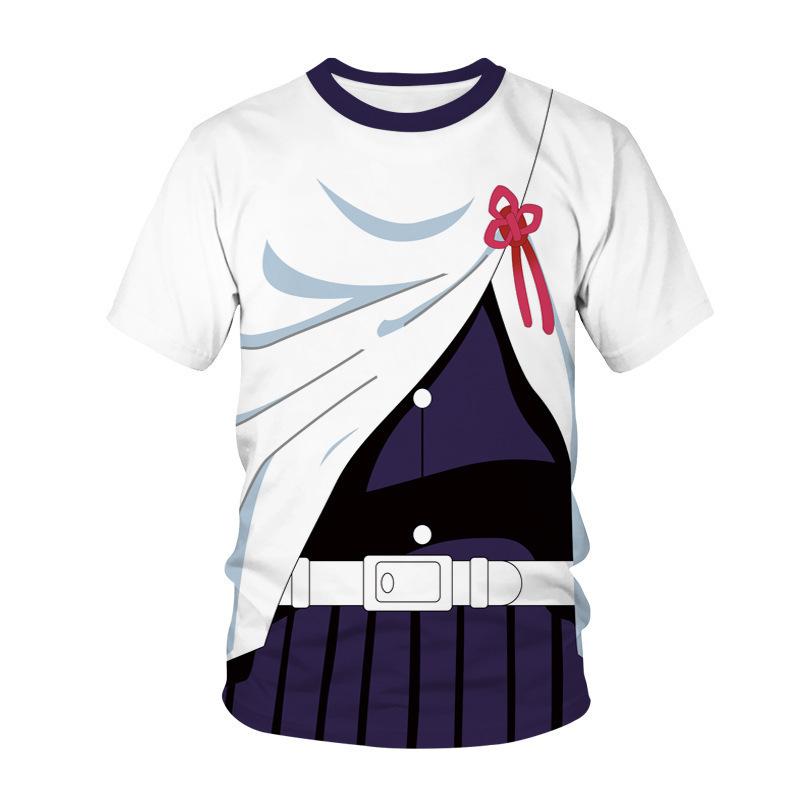 Summer Children's Classic THE SIMPSONS Cartoon Digital Stripe Available Multiple Choice Printed Loose Casual T-shirt