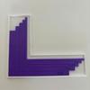 Size Tabs Paper Craft Alignment Guide With Storage Case L-Shaped Ruler Tool  For Scrapbooking