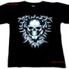 Metal Heaven Unisexs Large Black Skull T Shirt Vintage Fashion Breathable Stylish Unisex