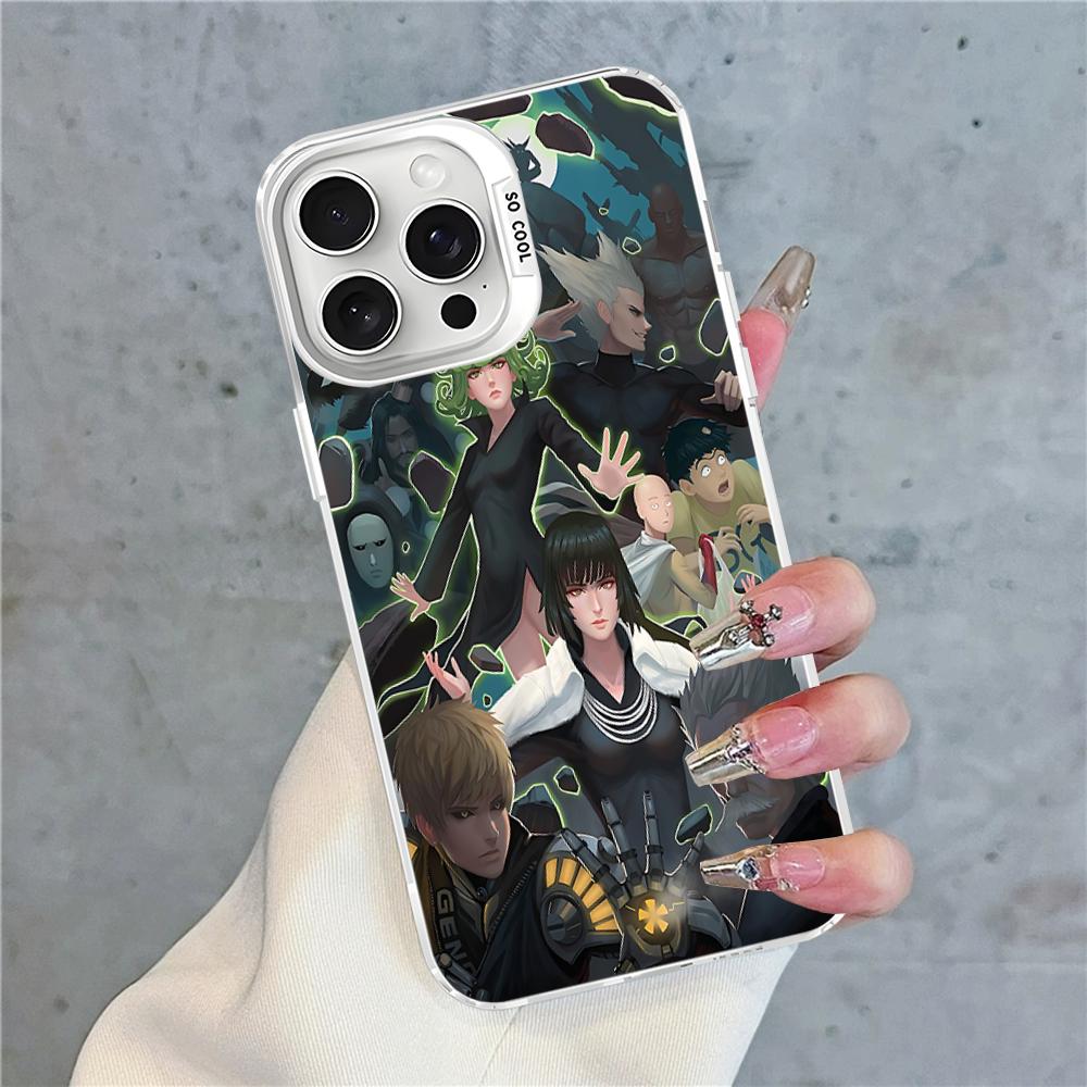 One Punch Man Phone Case For IPhone 16 15 14 13 12 11 Pro Max X XR XSMAX 8 7 Plus Matte Shockproof Back Cover