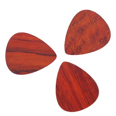 3 Pièces Plectre de Guitare Palissandre 1mm d'Épaisseur Plectre de Guitare Accessoire d'Instrument de Musique pour les Joueurs