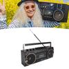 AM FM SW Cassette Player   Vintage Great Sound Quality USB Port 3.5mm   In Tape Recorder