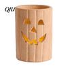 Halloween Pumpkin Candlestick Holders Candle Holder, Resin Hollow Candlestick, Vintage Country Spooky Atmosphere Lighting Style Lantern