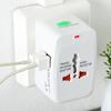 Universal Travel Adapter 1500W 2 USB Port Children Safe Multifunctional International Plug Adapter