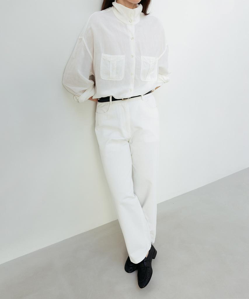 Beullaengkeulumumeon After Cotton Pants_White
