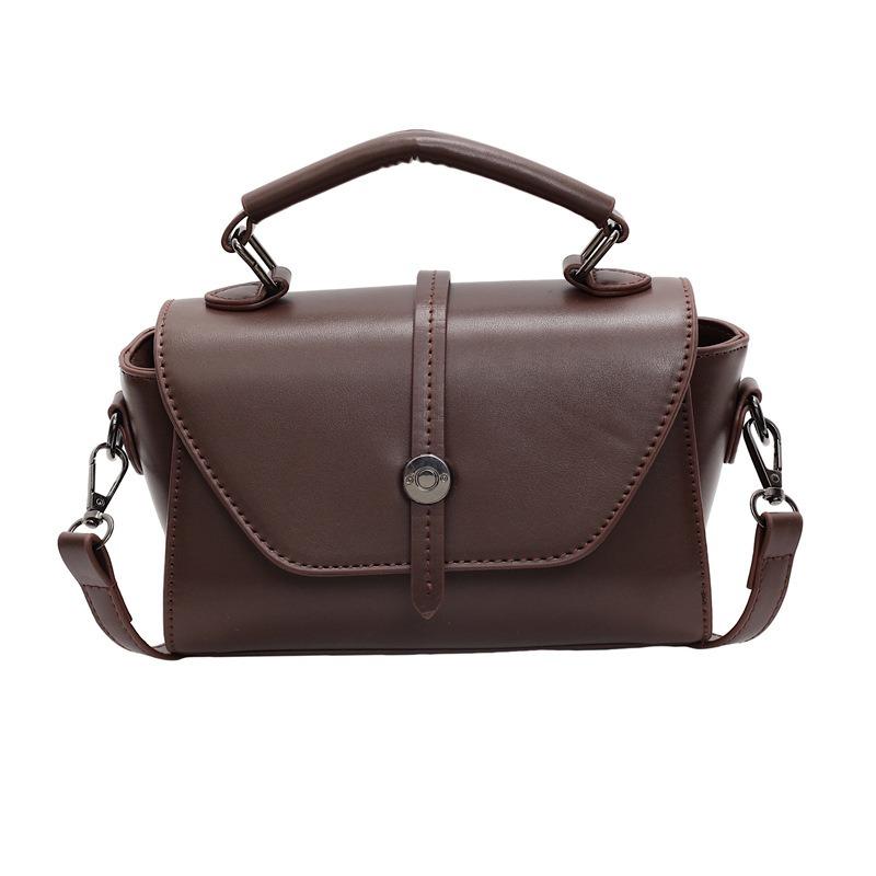 Retro Small Bag, New Women's Bag, Popular Fashion Messenger Bag, Commuter Handbag for Work, Small Square Bag.