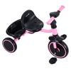 Toddler Tricycle for 2-5 Year Old, Folding Kids Trike with Adjustable Seat, Storage, Carbon Steel Frame, Handlebar Grips for Outdoor Play, Tricycle
