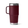 YETI Rambler 20 Travel Mug, Stainless Steel, Vacuum Insulated, with Stronghold Lid, Wildvine Red