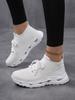 Women's Fashion Sneakers - Cushioned Comfort Casual Shoes