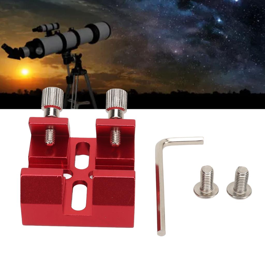 Dovetail Base for Finder Scope Aluminium Alloy Optical Telescope Finderscope Mount Bracket for Optical Telescope