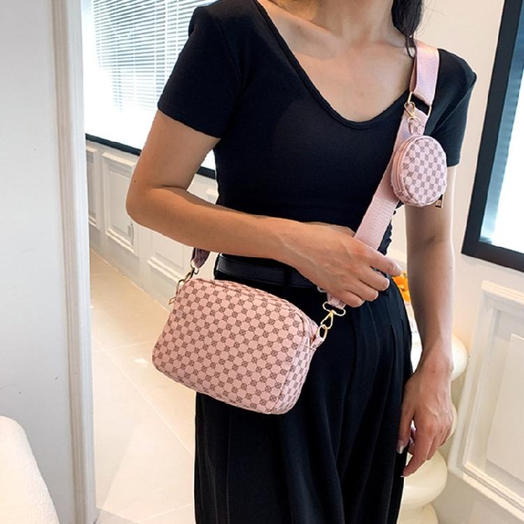 Small Crossbody Purse with Coin Purse Soft PU Shoulder Side Handbag