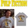2026 Famous Director Quentin Tarantino Movie Pulp Fiction Jhon Travolta Banana Slugs Same Style Tshirt Men Women Casual Loose T-shirt