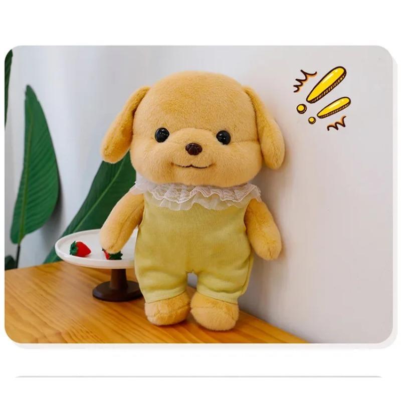 Pudl Lesní zvíře Plyšová hračka Roztomilá Anime Plněné plyšové hračky Kawaii Psí panenky Vánoční dárek Měkké štěně Mazlíček Domácí dekorace na pohovku