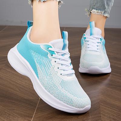 Women Sports Sneakers Outdoor Casual Sports Shoes Office Travel Holiday Jogging Shoes Girl Student Shoes Zapatos De Muer Sz35-42