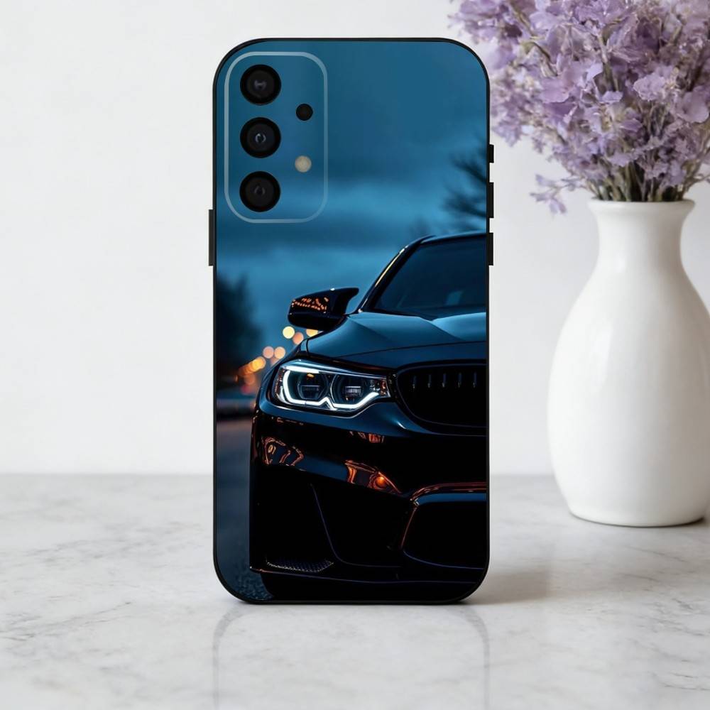 B-Blue C-Car COOL B-B-Bm-wes Wheels Phone Case For Samsung Galaxy A73,A72,A71,A70,A53,A52,A51,Soft Silicone Black Cover