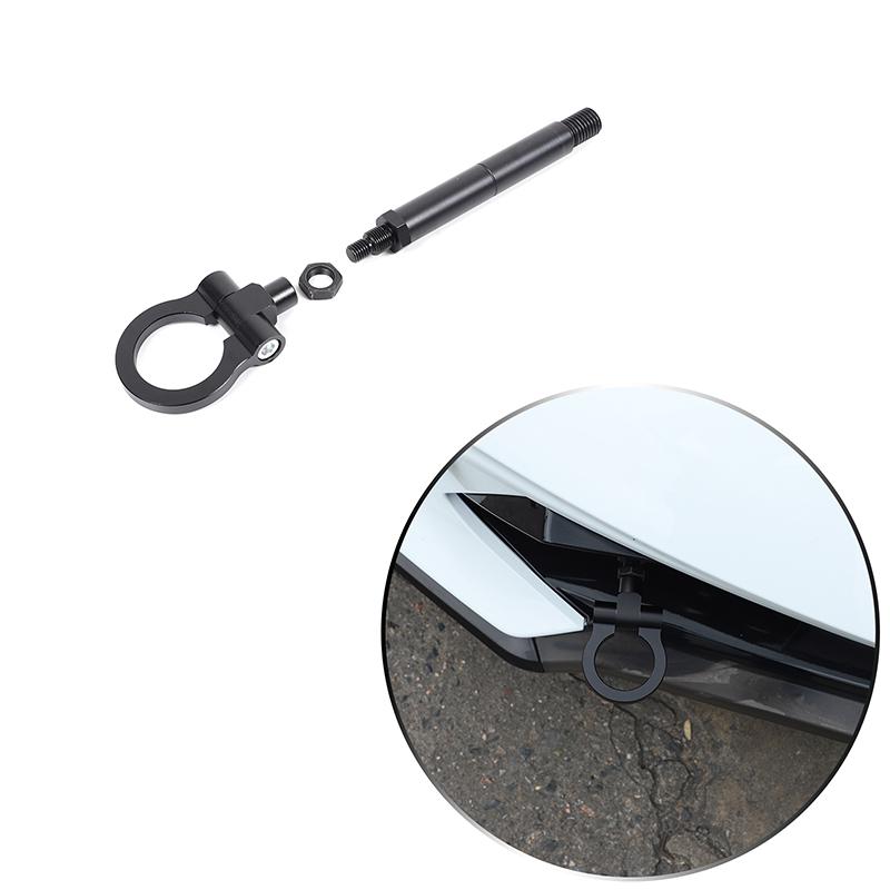 Pour Chevy Corvette C7 Z06 2014-2019 Style Voiture Crochets de Remorquage de Course Barres de Remorquage Avant Arrière Aluminium Billet Rouge Noir Bleu