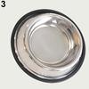 1 Pc Stainless Steel Durable Pet Dog Cat Feeding Food Non Slip Bowl Dish