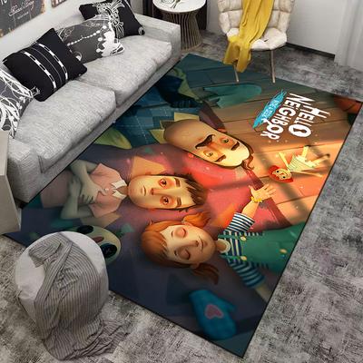 Hello Neighbor Game Carpet Suitable As a Non-slip Mat for the Living Room or Bedroom Sofa