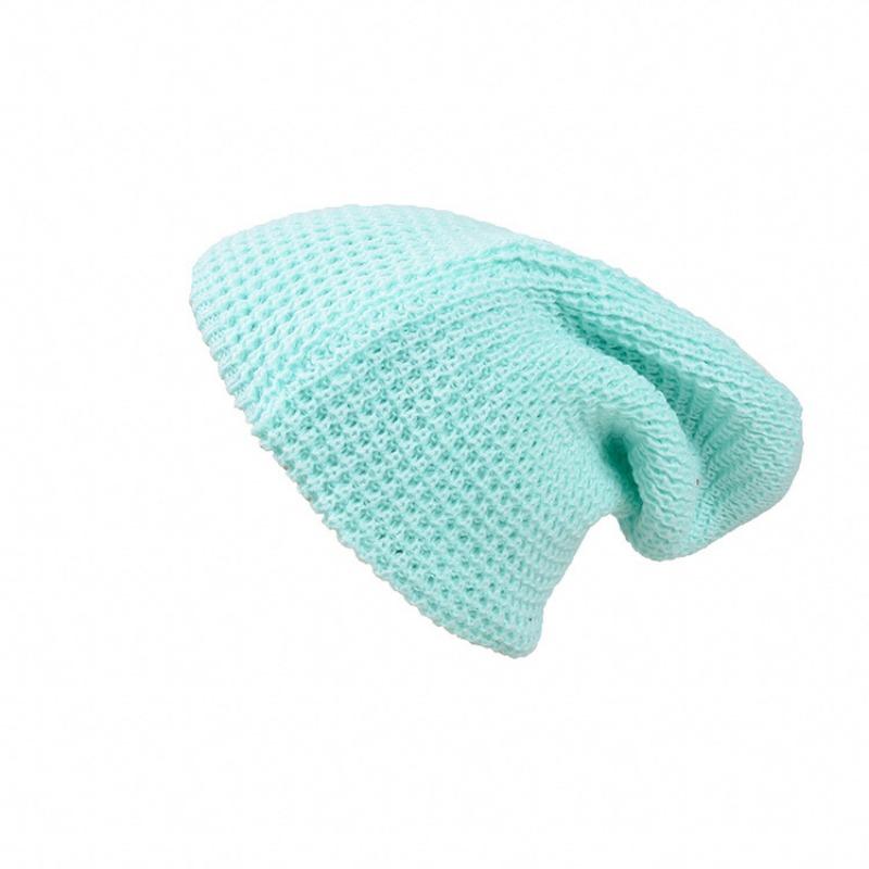 Korean Style Striped Knit Hat Warm Beanie Hat Unisex