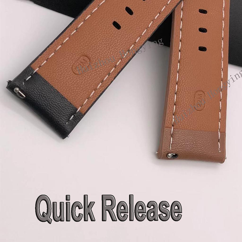 22mm Stylish For Casual Smartwatch Accessories Pu Leather Watch Band For Men And Women For Samsung Watch 46mm Soft Wristband