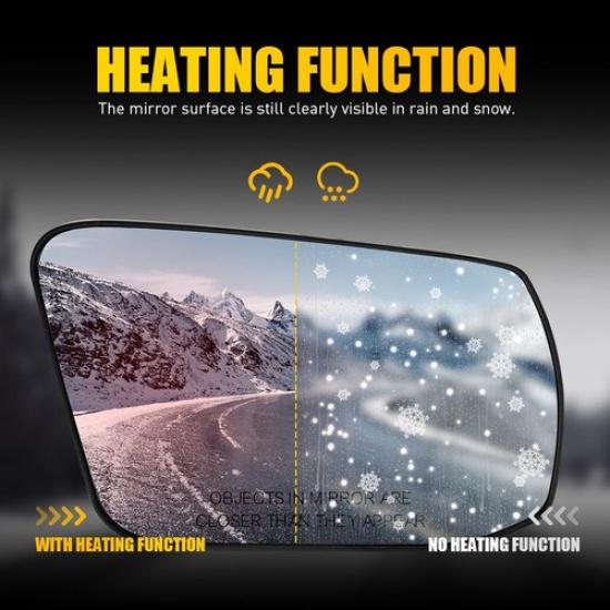 Mirror Glasses Passenger Right Side Hand 963653TH0A for Nissan Altima 13-18