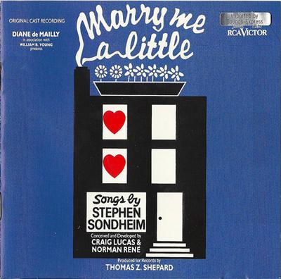 CD CAST RECORDING - Marry Me a Little  71422RG RCA Victor 1984 US Soundtracks & Musicals Used