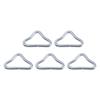 5Pcs High Strength V Rings for Trampoline Replacement Repair Trampoline Triangle Buckle Triangle Rings Buckle V Rings