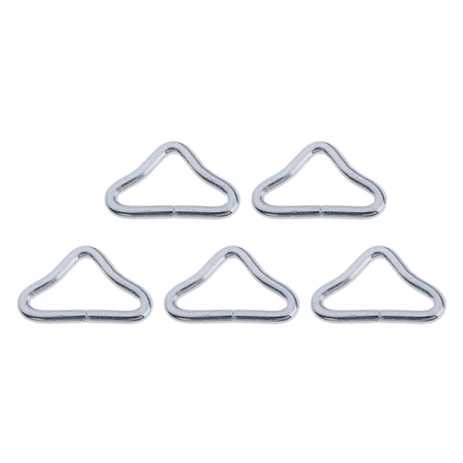 

Треугольная пряжка для батута, 5 шт., треугольные кольца, пряжка V-образных колец, высокопрочные V-образные кольца для ремонта и замены батута