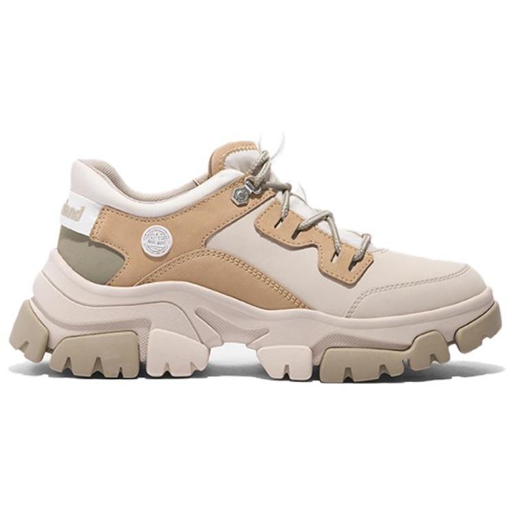 (WMNS) Timberland Adley Way Low Lace Up Sneakers 'Beige Nubuck' Women's A5ZY8