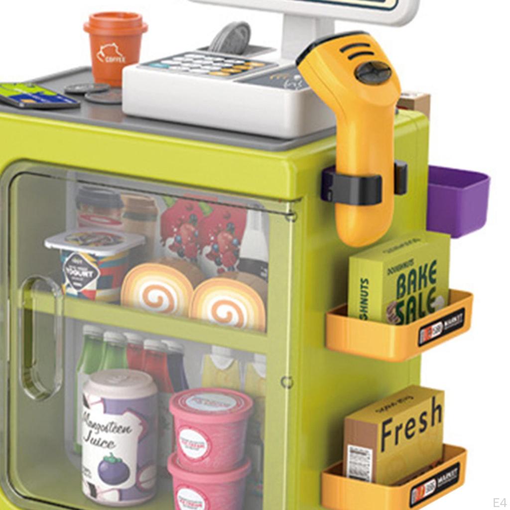 Spielzeugkasse Kasse Pädagogisches Rollenspiel für Kinder im Alter von 3-7 Jahren