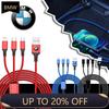 For BMW Emblem Three-in-one Car Superstrong Fast Charging Data Cable For BMW X6 X1 X2 X3 X4 X5 X7 E46 E39 E90 E36 E60 E34 E30 F3