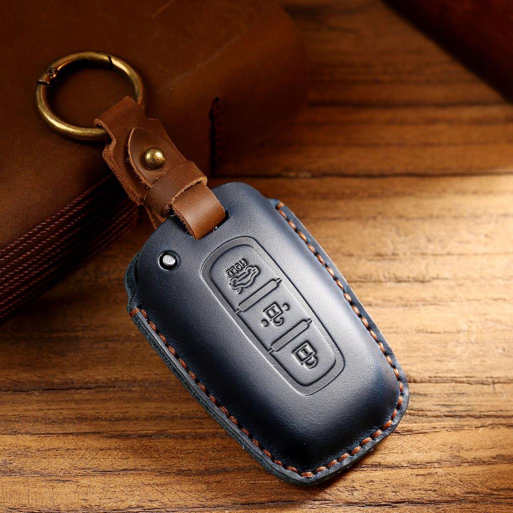 Kožený obal na klíč pro Kia Carnival, Sportage, K3, Sorento, Pegas & Elantra