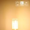 DiCUNO LED Bulb, G9 Base, 3W (Equivalent to 30W Halogen Lamp), 320lm, Warm White (3000K), Omnidirectional Lighting, Pack of 6