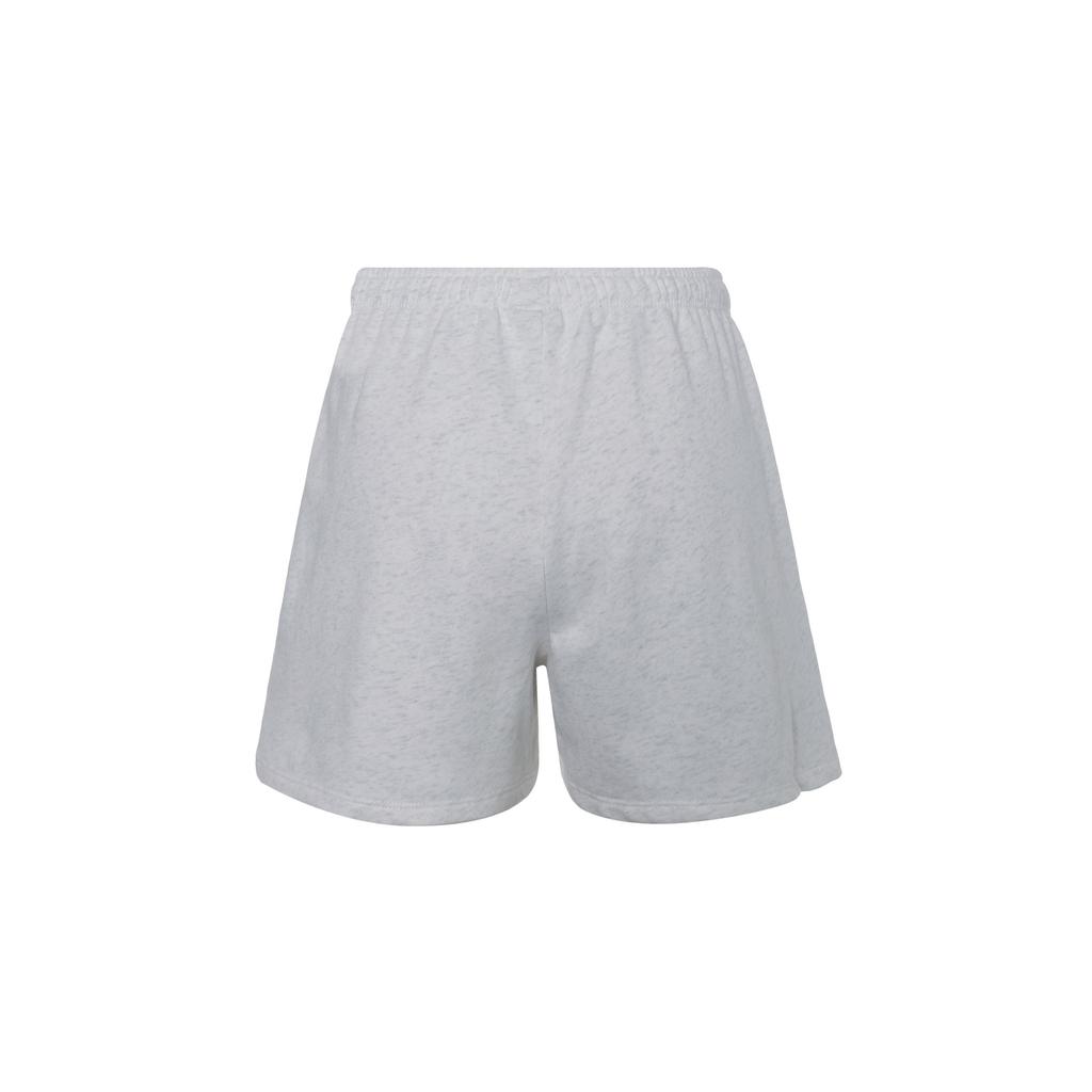 Nike Sportswear Chill Terry Solid Breathable Sports Knit Mid Waist Three Quarter Shorts Women Shorts White HF6941-051
